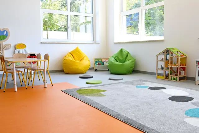 Liten sittsäck Gul 