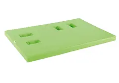 SOFT lekplats madrass Hål vänster, L150 x B100 x H8 cm