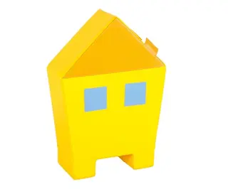 SOFT lekplats hus L51 x B20 x H62 cm