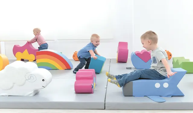 SOFT lekplats nyckelpiga L41 x B20 x H32 cm 
