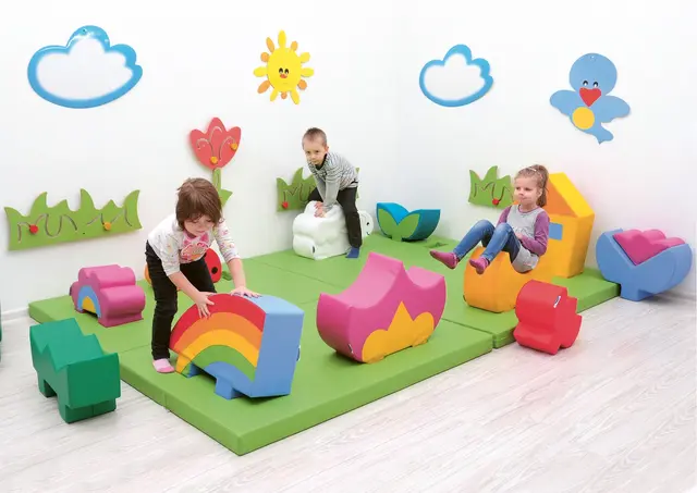 SOFT lekplats nyckelpiga L41 x B20 x H32 cm 