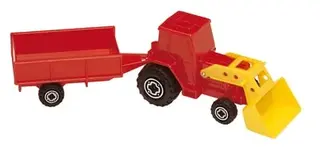 Traktor med släp L35 cm