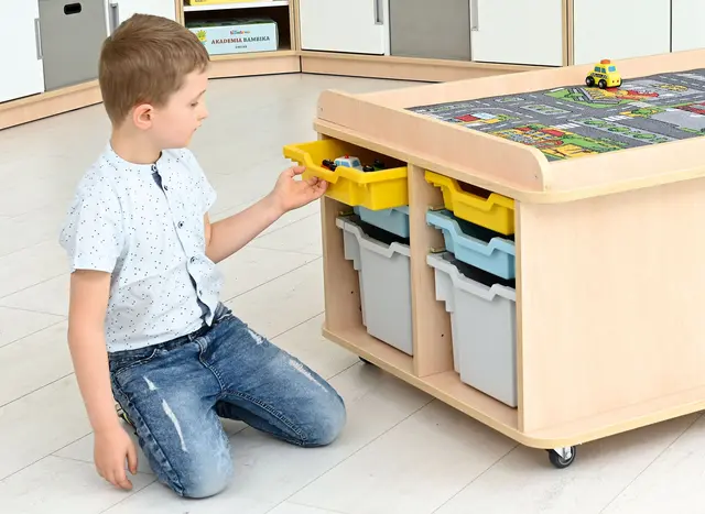 Lekbord rektangulärt B149 x D81 x H57 cm 