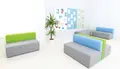 Mood Plus soffa med rygg L120 x B72 x H40/72 cm