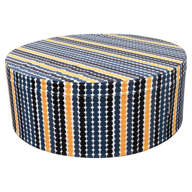 Geo puff Cirklar, Ø80 cm 