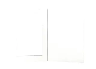 Passepartoutkort Vit, 60 st