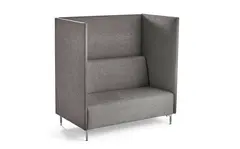 Cube soffa 2-sits Lido/Lido Trend Grå