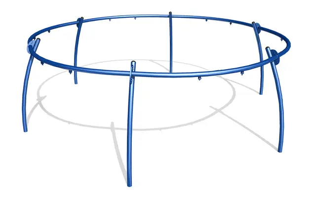 Gungställning – cirkulär för 6 platser 