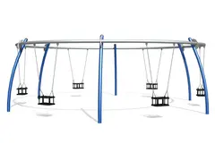 Gungst&#228;llning – cirkul&#228;r f&#246;r 6 platser