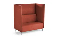 Cube soffa 2-sits Lido/Lido Trend Orange