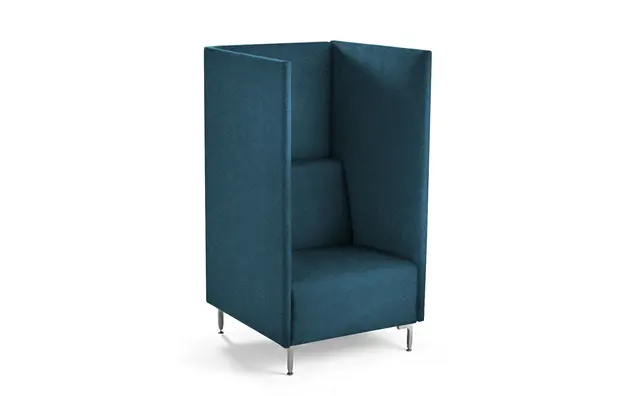 Cube fåtölj Silvertex Petrol 