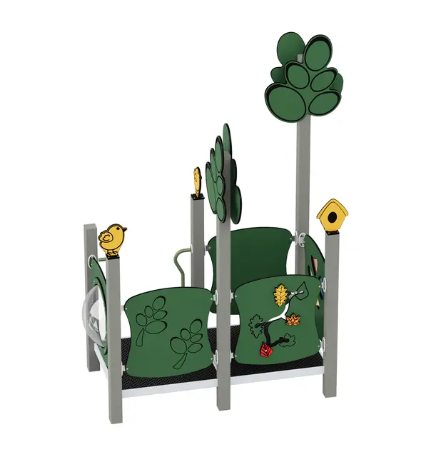 Queco 44 – Lekhus/lekeplattform L209 x B124 x H268 cm 