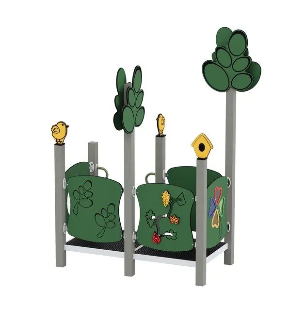 Queco 44 – Lekhus/lekeplattform L209 x B124 x H268 cm 