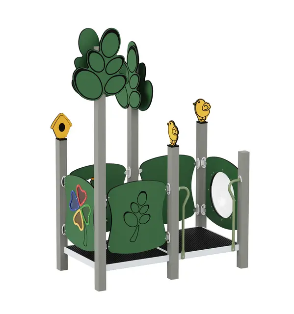 Queco 44 – Lekhus/lekeplattform L209 x B124 x H268 cm 