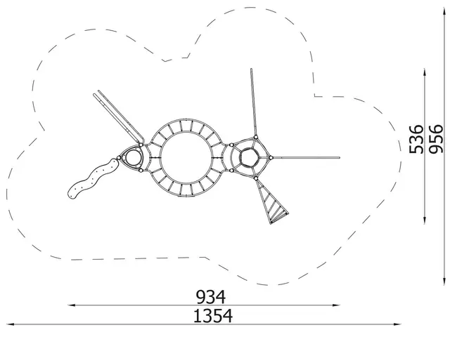 Multiclimber 5 L934 x B536 x H293 cm 
