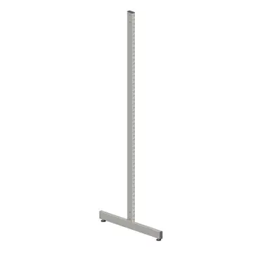 Mona T-stativ H139 cm Aluminium metallic 
