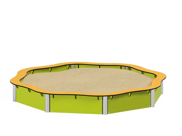 Milo – Sandlåda med sittytor L239 x B239 x H32 cm 