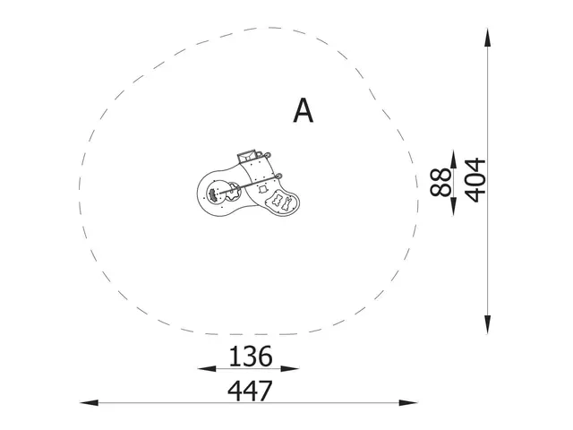Milo – Sandbord 4 L136 x B88 x H90 cm 