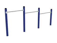 A4K Trippel Pull-up Bars L360 x B12 x H164 cm