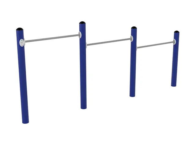 A4K Trippel Pull-up Bars L360 x B12 x H164 cm 