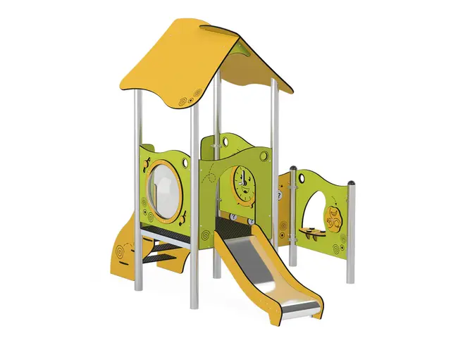 Milo lekhus med rutschkana L268 x B207 x H254 cm 