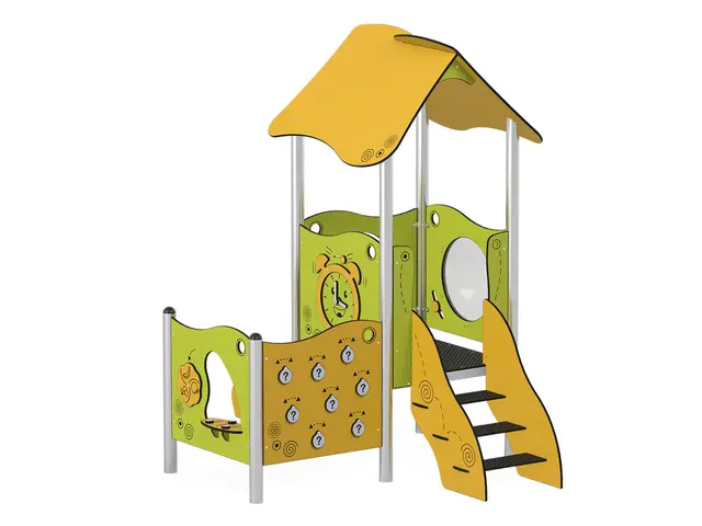 Milo lekhus med rutschkana L268 x B207 x H254 cm 