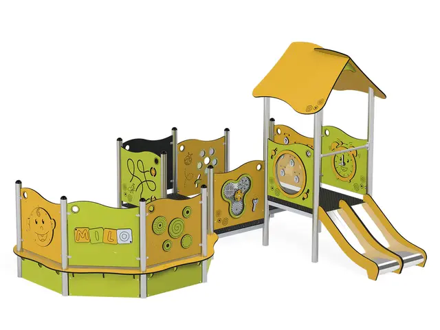 Milo lekställning set 3 L425 x B378 x H254 cm 