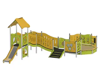 Milo lekställning set 4 L687 x B583 x H284 cm