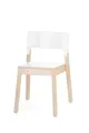 Mio stol vit H38 cm