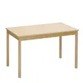 Lisa akustikkbord beige B120 x D80 x H72 cm