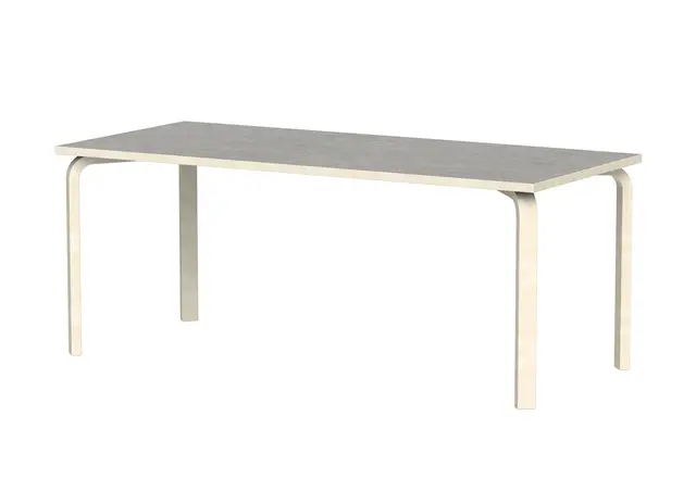 Tindra akustikbord ljusgrå B160 x D80 x H55 cm 