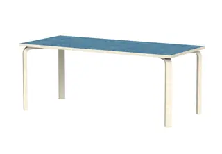 Tindra akustikbord blå B180 x D80 x H50 cm