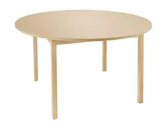 Lisa akustikbord beige Ø120 x H50 cm