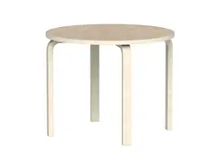 Tindra akustikbord beige Ø90 x H50 cm