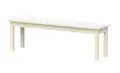 Lisa b&#228;nk med laminat vit B140 x D35 x H44 cm