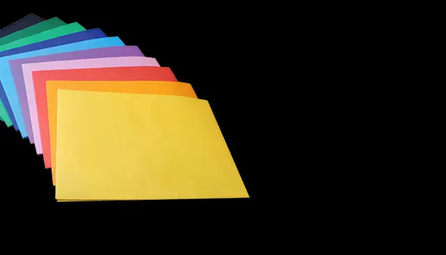 Dekorationskartong A4 svart 220 g, 50 ark 