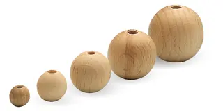 Träkulor 40 mm 50 st