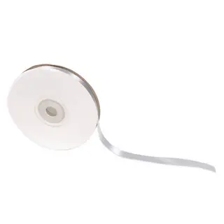 Satinband silver B10 mm