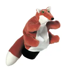 Handdocka räv