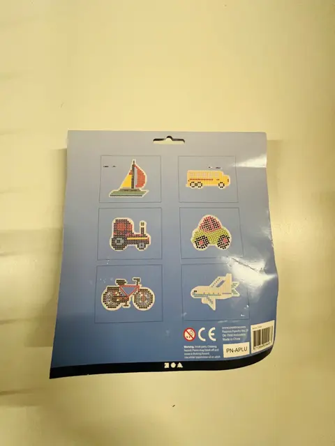 Pärlplattor fordon 6 st 