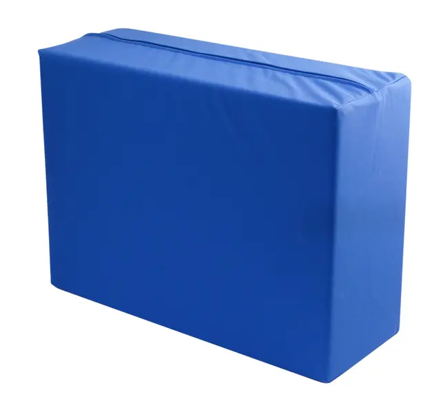 Kulör byggkloss rektangel bomull gul L40 x B30 x H15 cm 