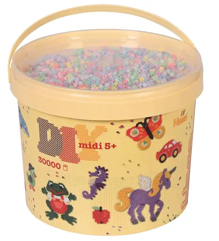 Hama rörpärlor pastell 30000 st