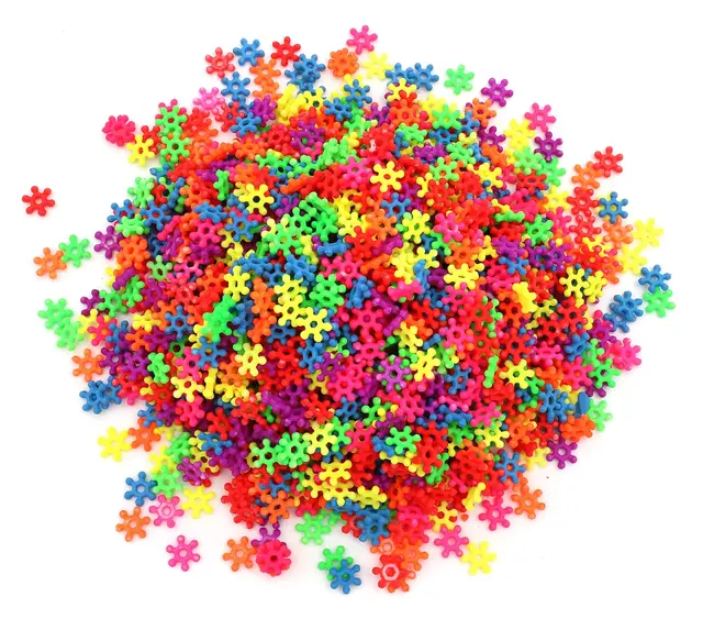 Propellerpärlor neon Ø10 mm, 500 g 