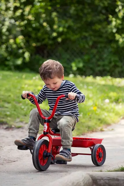 Mini Viking trehjuling med flak 2-4 år 