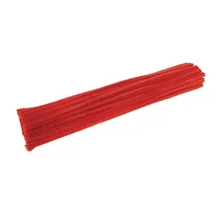 Piprensare röd Ø6 mm, 100 st