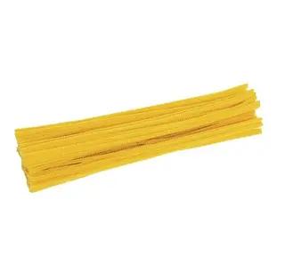 Piprensare gul Ø6 mm, 100 st