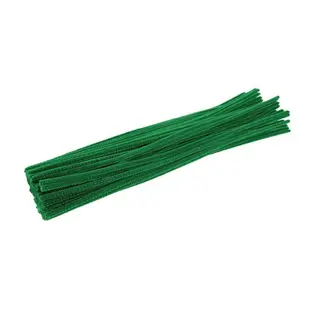 Piprensare grön Ø6 mm, 100 st