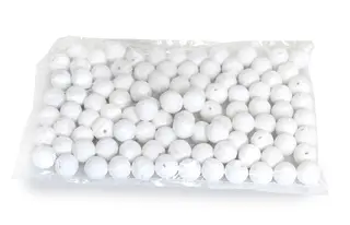 Vaddkulor vita 20 mm 100 st