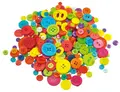 Knappar färgmix Ø10-30 mm, 500 g