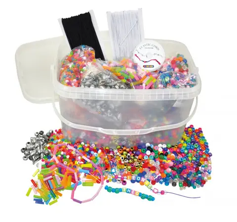 Startset plastpärlor 12000 st